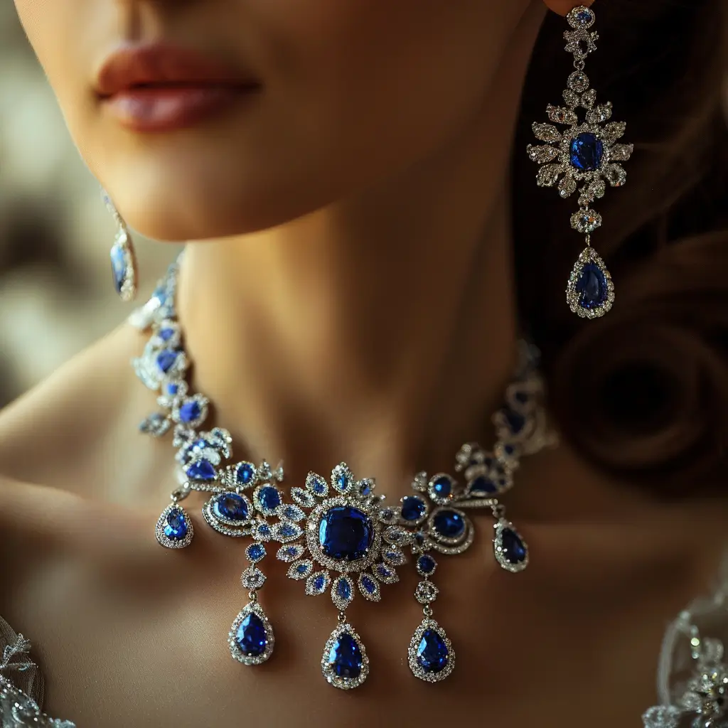 Gemstone jewelry in fashion trends 2024